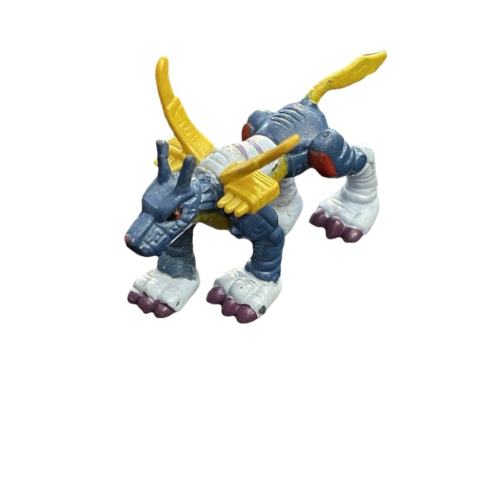 2000 Digimon Digital Monsters MetalGarurumon Mini Figure Bandai